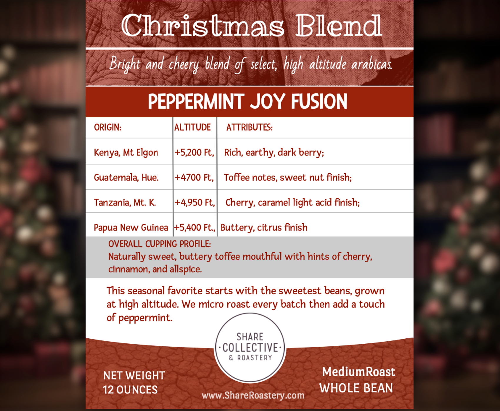 Christmas Peppermint Joy Blend