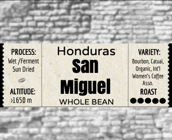 Honduras San Miguel Dark Roast