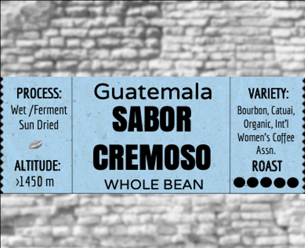 Guatemala Sabor Cremoso -Dark Roast